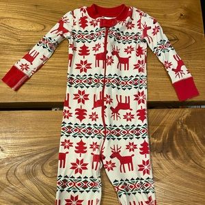 Hanna Andersson Dear Deer 2T unisex pajamas